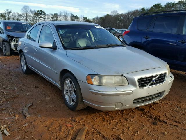 YV1RS592162501120 - 2006 VOLVO S60 2.5T SILVER photo 1