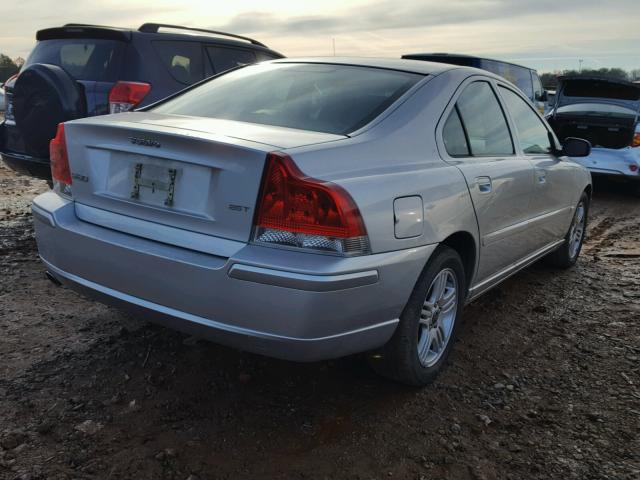 YV1RS592162501120 - 2006 VOLVO S60 2.5T SILVER photo 4