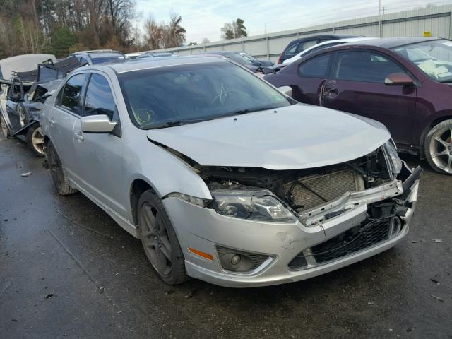 3FAHP0KC8AR380704 - 2010 FORD FUSION SPO SILVER photo 1