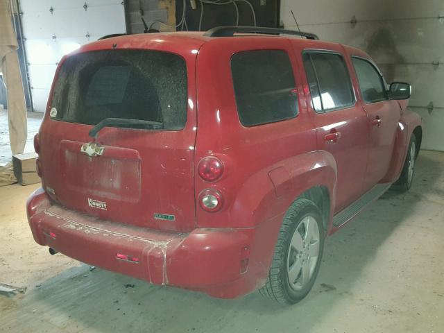 3GNBAAFW6BS641700 - 2011 CHEVROLET HHR LS RED photo 4