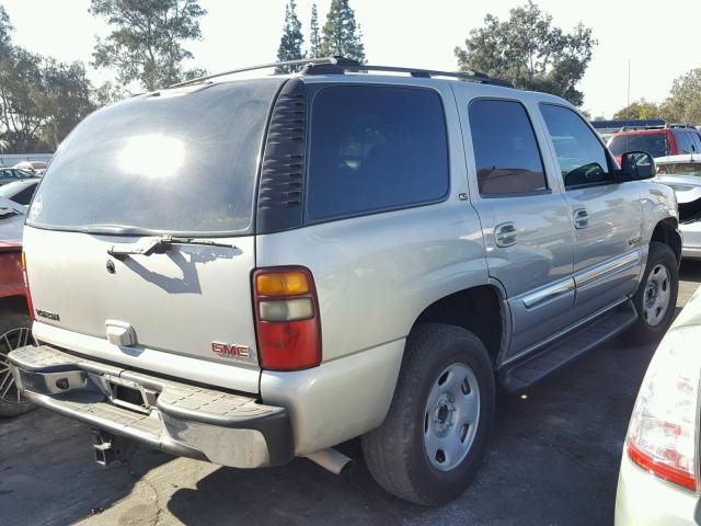 1GKEC13T94R281455 - 2004 GMC YUKON GOLD photo 4