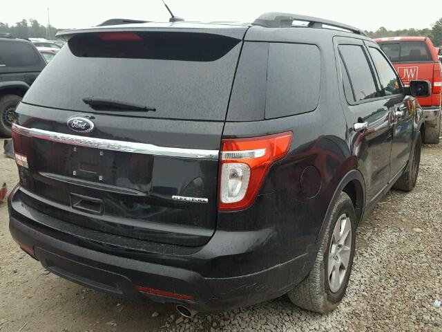 1FM5K7B8XDGA45211 - 2013 FORD EXPLORER BLACK photo 4