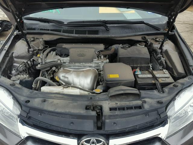 4T4BF1FK8FR484749 - 2015 TOYOTA CAMRY LE BLACK photo 7