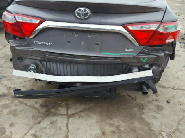 4T4BF1FK8FR484749 - 2015 TOYOTA CAMRY LE BLACK photo 9