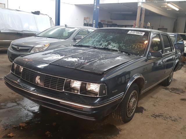 1G3AM19R6GD462713 - 1986 OLDSMOBILE CUTLASS CI BLUE photo 2