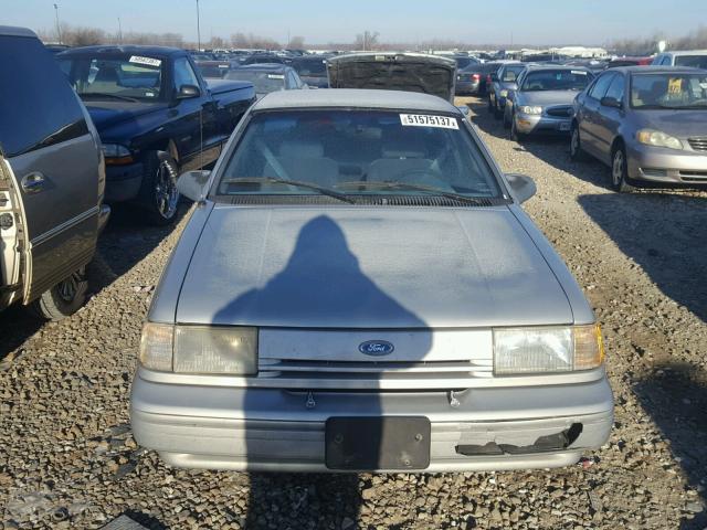 1FAPP31X5NK159072 - 1992 FORD TEMPO GL SILVER photo 9