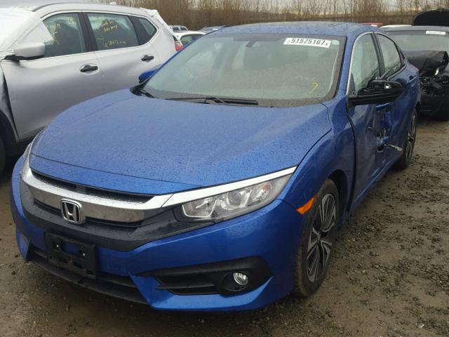 19XFC1F30GE218935 - 2016 HONDA CIVIC EX BLUE photo 2