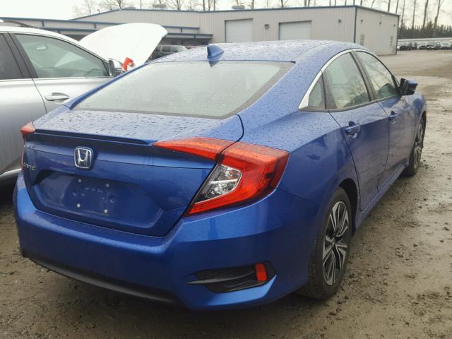 19XFC1F30GE218935 - 2016 HONDA CIVIC EX BLUE photo 4