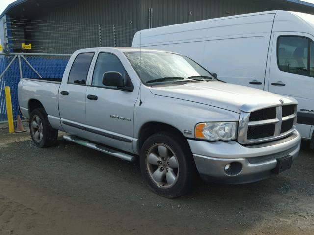 1D7HA18D25S135298 - 2005 DODGE RAM 1500 S SILVER photo 1