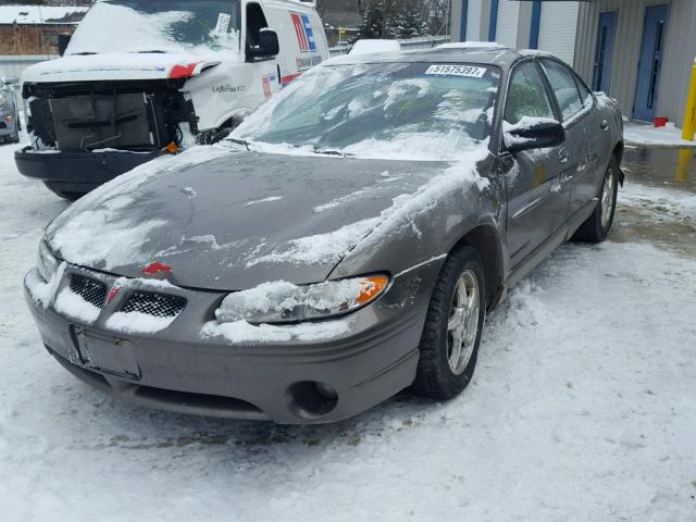 1G2WP52K22F291560 - 2002 PONTIAC GRAND PRIX BROWN photo 2