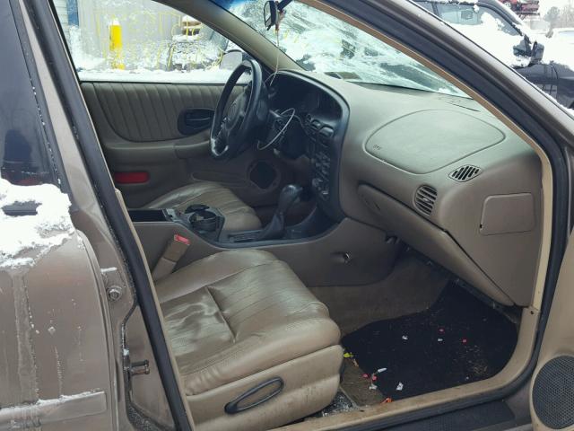 1G2WP52K22F291560 - 2002 PONTIAC GRAND PRIX BROWN photo 5