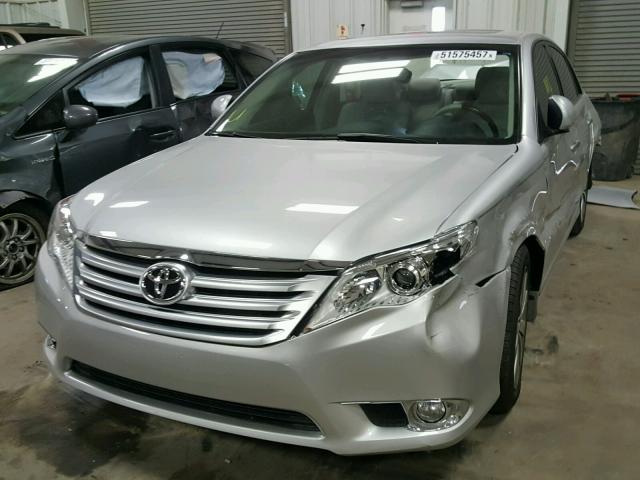 4T1BK3DB5BU379441 - 2011 TOYOTA AVALON BAS SILVER photo 2