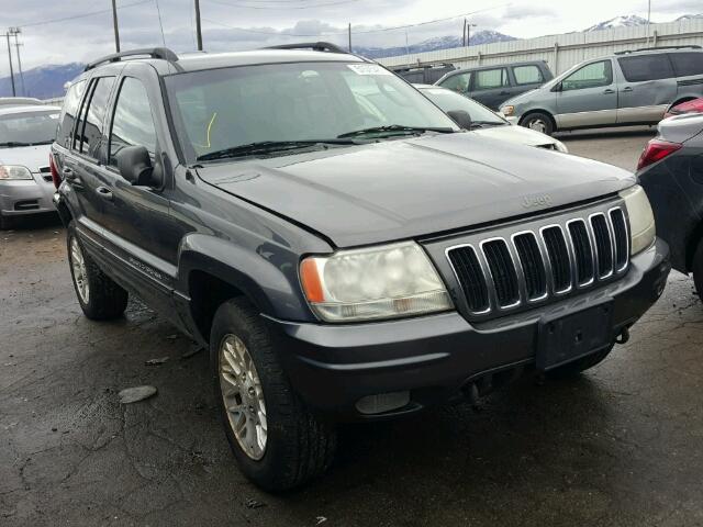 1J8GW58N42C158930 - 2002 JEEP GRAND CHER GRAY photo 1