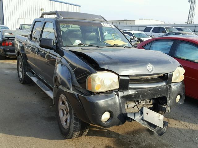 1N6MD27TX3C450837 - 2003 NISSAN FRONTIER C BLACK photo 1