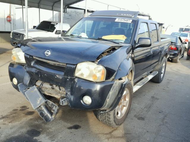 1N6MD27TX3C450837 - 2003 NISSAN FRONTIER C BLACK photo 2