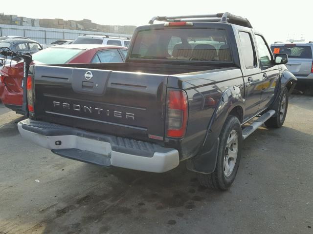 1N6MD27TX3C450837 - 2003 NISSAN FRONTIER C BLACK photo 4