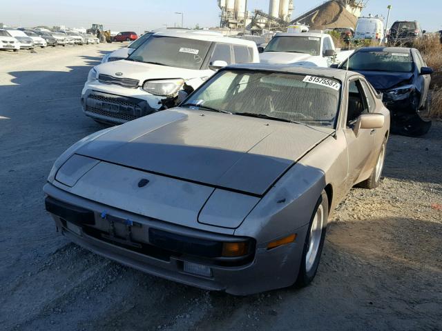 WP0AA094XEN460039 - 1984 PORSCHE 944 GOLD photo 2