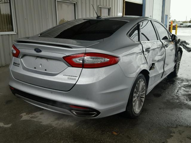 3FA6P0K98GR179695 - 2016 FORD FUSION TIT SILVER photo 4