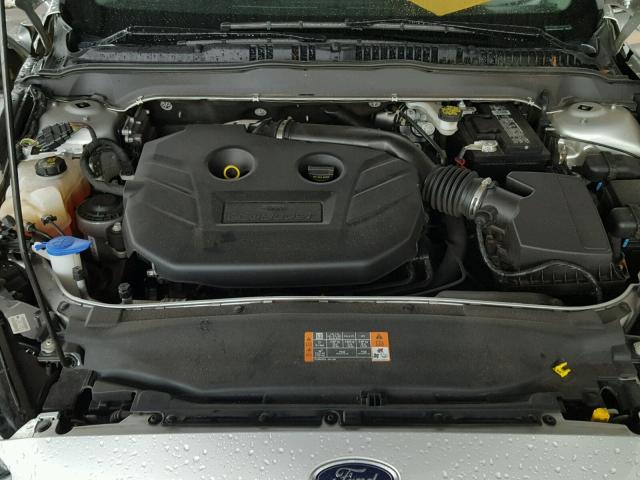 3FA6P0K98GR179695 - 2016 FORD FUSION TIT SILVER photo 7