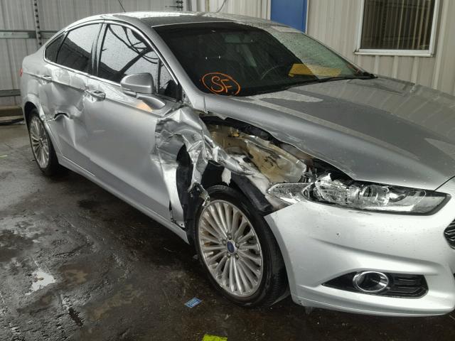 3FA6P0K98GR179695 - 2016 FORD FUSION TIT SILVER photo 9