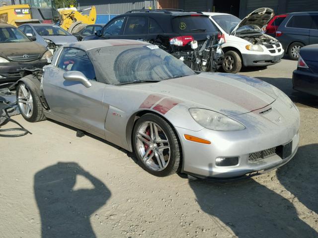 1G1YY26E375135909 - 2007 CHEVROLET CORVETTE Z GRAY photo 1