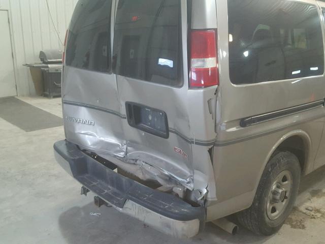 1GKFG15T031226203 - 2003 GMC SAVANA G15 BROWN photo 9