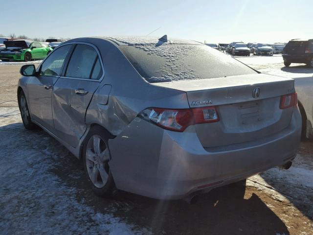 JH4CU2F69AC019301 - 2010 ACURA TSX SILVER photo 3