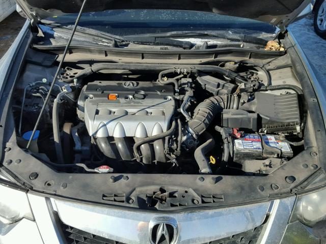 JH4CU2F69AC019301 - 2010 ACURA TSX SILVER photo 7