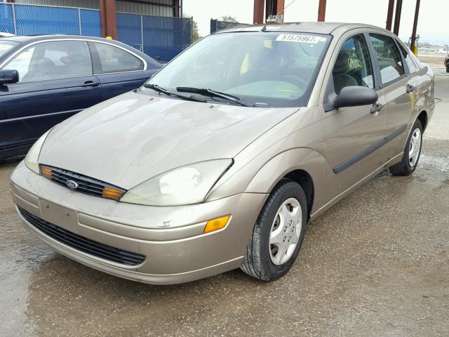 1FAFP33P23W156404 - 2003 FORD FOCUS LX BEIGE photo 2