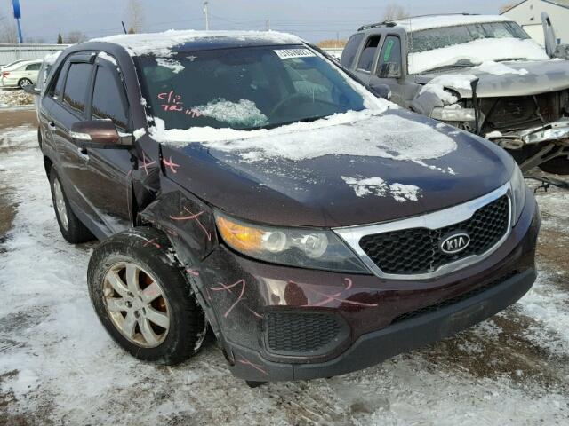 5XYKT3A18CG192260 - 2012 KIA SORENTO BA MAROON photo 1