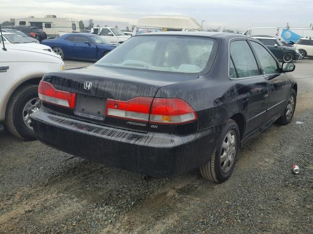 1HGCG66802A099667 - 2002 HONDA ACCORD EX BLACK photo 4