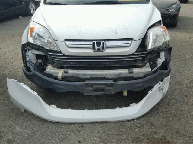 JHLRE38768C053651 - 2008 HONDA CR-V EXL WHITE photo 9