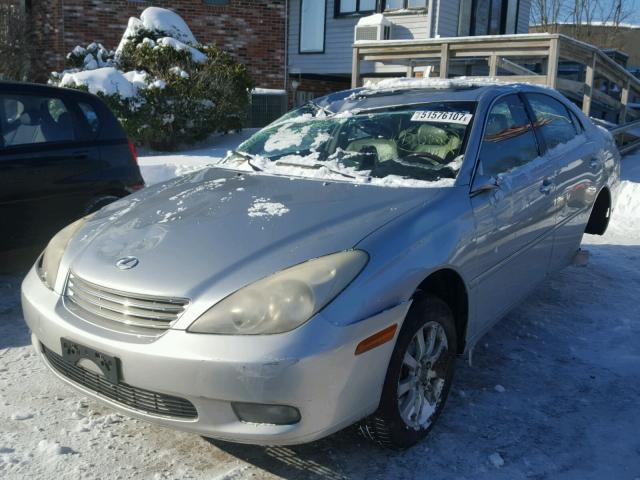 JTHBA30G240014233 - 2004 LEXUS ES 330 GRAY photo 2