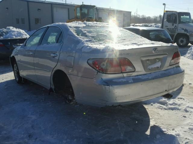 JTHBA30G240014233 - 2004 LEXUS ES 330 GRAY photo 3