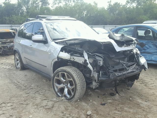 5UXFE83537LZ39328 - 2007 BMW X5 4.8I SILVER photo 1