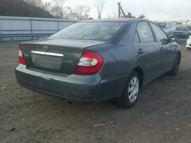4T1BE32K13U725738 - 2003 TOYOTA CAMRY LE GREEN photo 4