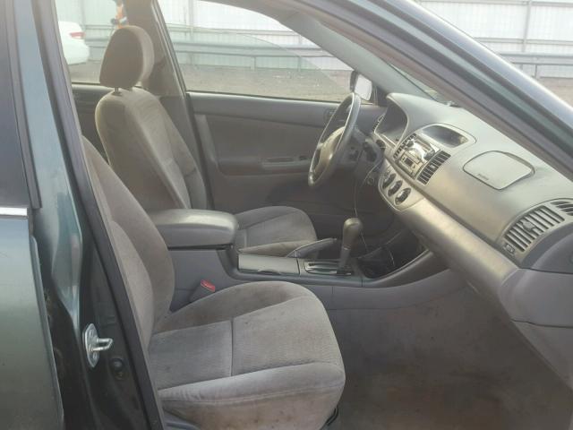 4T1BE32K13U725738 - 2003 TOYOTA CAMRY LE GREEN photo 5