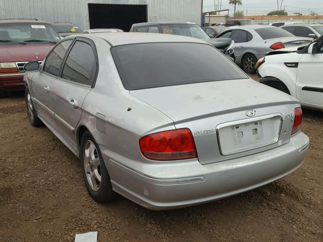 KMHWF35H25A208029 - 2005 HYUNDAI SONATA GLS GRAY photo 3