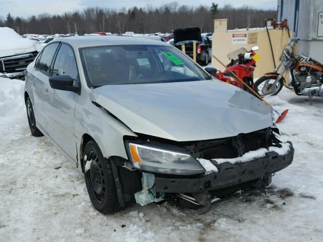 3VW2K7AJ0BM386922 - 2011 VOLKSWAGEN JETTA BASE SILVER photo 1