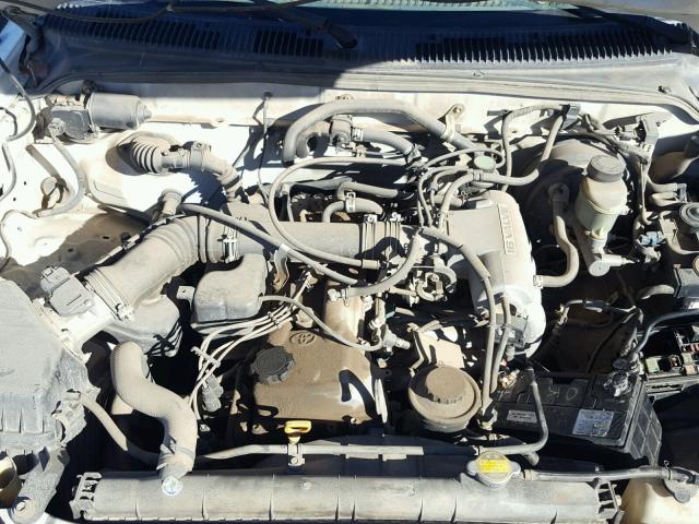 4TAVL52N6WZ124034 - 1998 TOYOTA TACOMA XTR WHITE photo 7