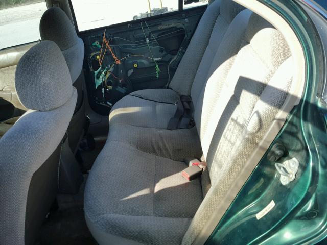 1HGEJ6670XL009124 - 1999 HONDA CIVIC LX GREEN photo 6