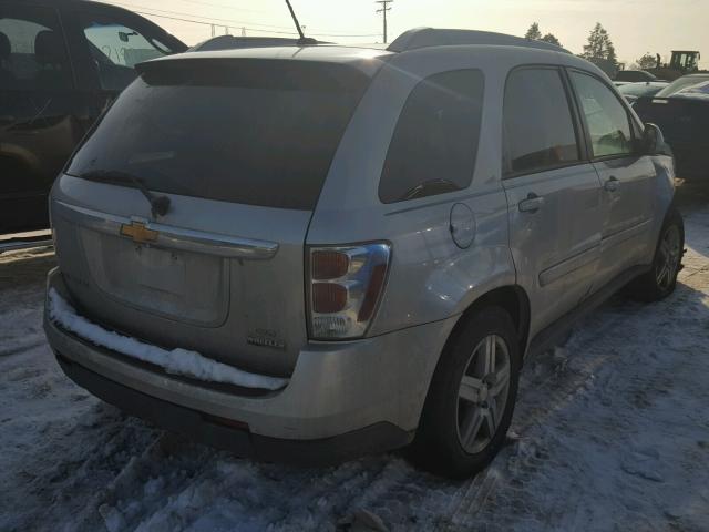 2CNDL43F786004514 - 2008 CHEVROLET EQUINOX LT SILVER photo 4