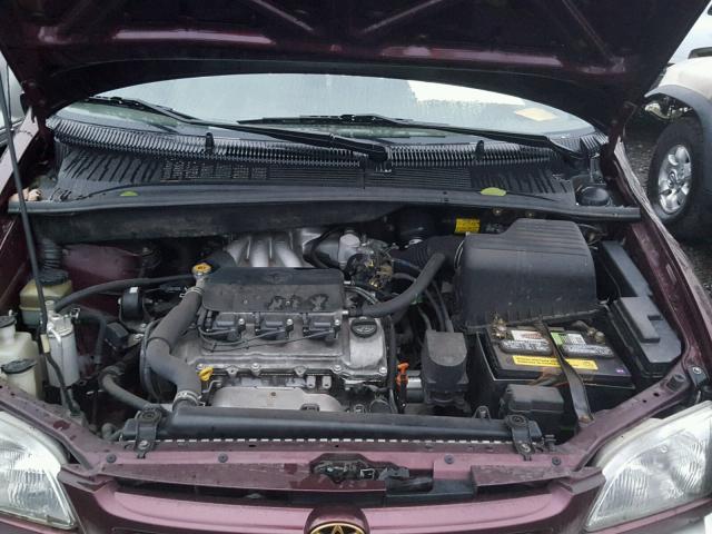 4T3ZF13C5YU279888 - 2000 TOYOTA SIENNA LE RED photo 7