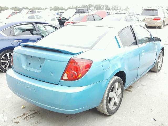 1G8AN15F46Z114817 - 2006 SATURN ION LEVEL BLUE photo 4