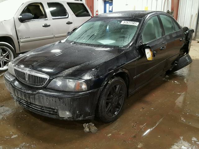 1LNHM87A35Y620088 - 2005 LINCOLN LS BLACK photo 2