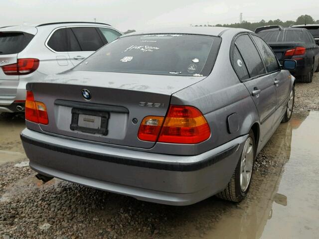 WBAET37493NJ37904 - 2003 BMW 325 I GRAY photo 4