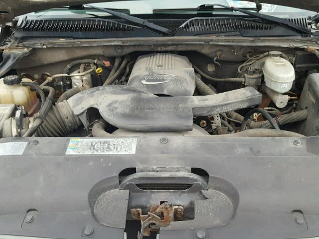 3GNEC13T43G319093 - 2003 CHEVROLET AVALANCHE TAN photo 7