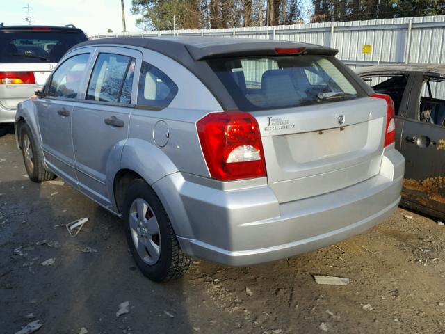 1B3HB28B08D629648 - 2008 DODGE CALIBER SILVER photo 3