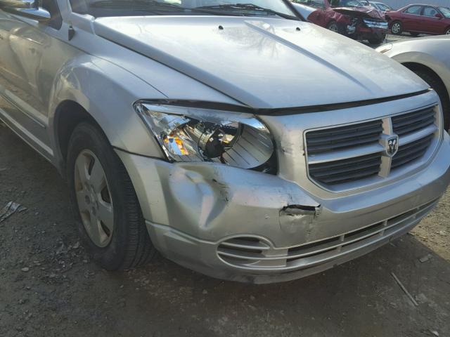 1B3HB28B08D629648 - 2008 DODGE CALIBER SILVER photo 9