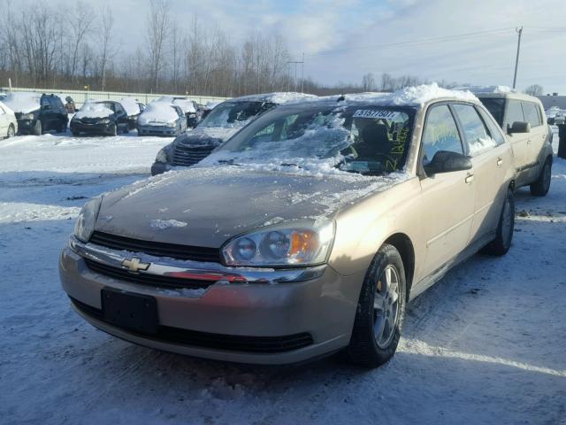 1G1ZT64855F177982 - 2005 CHEVROLET MALIBU MAX TAN photo 2